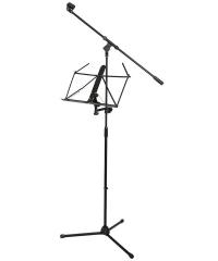 Microphone Stand with Music Stand YWMS-M02